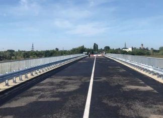 »Большая стройка» досрочно обновила мост на трассе М-18 между Харьковщиной и Днепропетровщиной