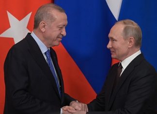 Путин и Эрдоган обменялись соболезнованиями в связи с крушением Бе-200