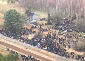 В Польше рассказали о судьбе прорвавшихся в страну нелегалов