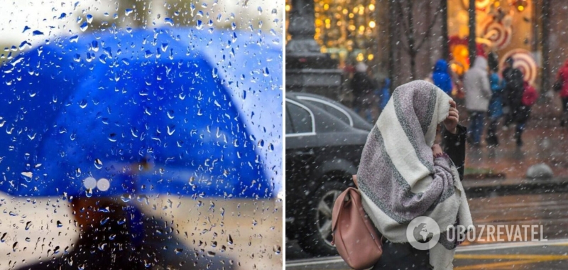 Украину в первый день нового года зальют дожди: какой будет погода 1 января