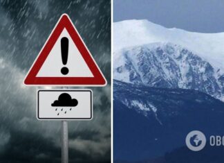 В Украине объявили штормовое предупреждение: где в среду испортится погода. Карта