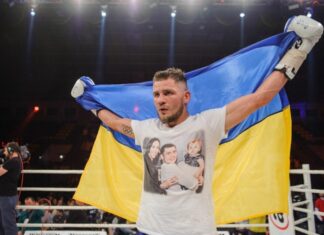 «Скоро фото в Краснодоне», — боксер Денис Беринчик показал освобожденный от «русского мира» Тростянец