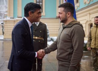 Сунак приехал к Зеленскому и привез новый пакет военной помощи