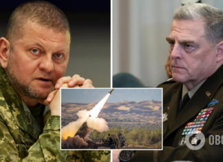 Залужный обсудил с генералом Милли ситуацию на фронте и российский террор: с начала года уже применено 14 ракет и 94 »шахеда»