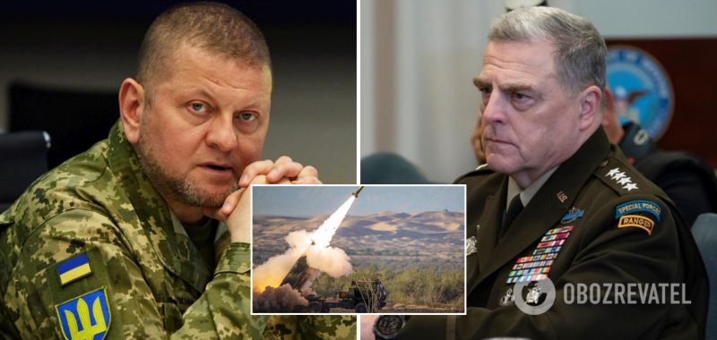 Залужный обсудил с генералом Милли ситуацию на фронте и российский террор: с начала года уже применено 14 ракет и 94 ''шахеда''