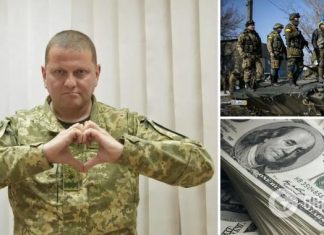 Залужный передал на нужды ВСУ миллион долларов наследства от семьи из США – NYT