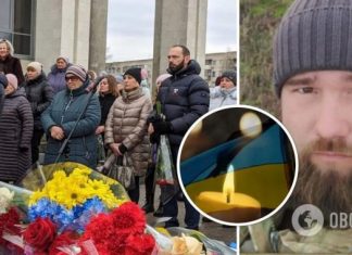 В марте ему должно было исполниться 34: на Харьковщине простились с воином, погибшим в боях за Бахмут. Фото