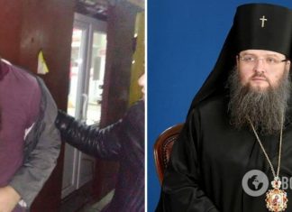 Помощника митрополита Луки, объявившего голодовку в поддержку выселенцев из Киево-Печерской лавры, задерживали с наркотиками. Фото