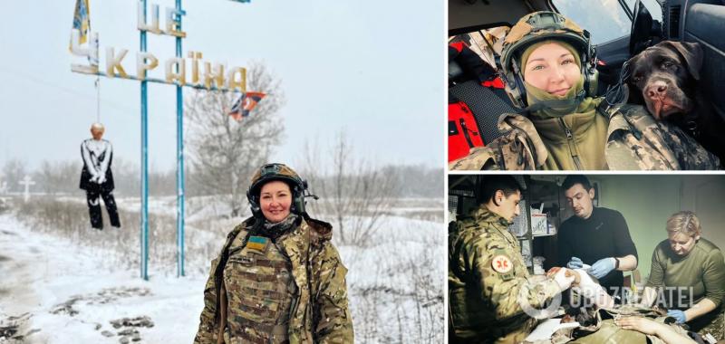 ''Если Украина проиграет, все умрут. Защищайте страну!'': военная Оксана Чорная – о самых сложных моментах службы нон-стоп боевых медиков