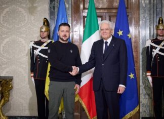 Визит Зеленского в Рим: встреча с Мелони и Маттареллой, а также переговоры делегаций