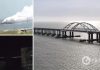 На Крымском мосту прогремели взрывы, есть разрушения и погибшие: движение перекрыли, люди в панике. Фото и видео