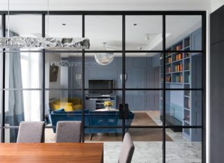 Стеклянные перегородки в интерьере: виды, параметры выбора и правила установки