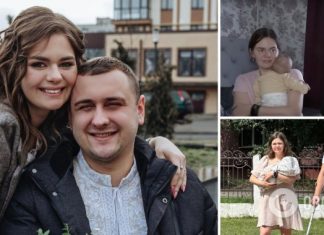 Его история тронула всю Украину: военный, который потерял ноги на войне, но сделал предложение любимой, стал отцом. Видео