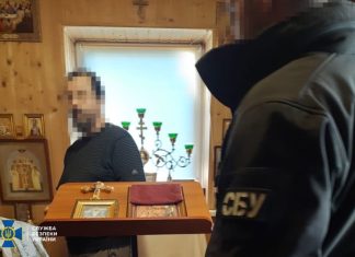 В Винницкой области пойман настоятель храма «УПЦ», прославлявший Гиви, Моторолу и патриарха Кирилла