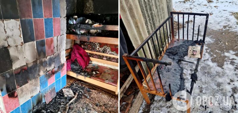 В Житомирской области в пожаре погибли двое маленьких детей: родители оставили их одних дома. Фото