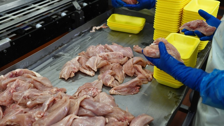 X5 Group объяснила причины задержки поставок курятины в магазины