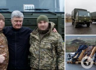 Порошенко привез в Одессу грузовики и гидрокостюмы защитникам, прикрывающим побережье