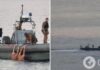В Одессе моряки ВСУ спасли людей, которых вынесло в открытое море. Фото