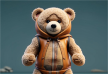 Шикарный подарок в виде ростовой куклы Мишки Тедди