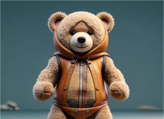 Шикарный подарок в виде ростовой куклы Мишки Тедди