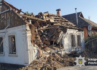 Последствия обстрела РФ Херсонщины: есть погибшие и раненые, среди них полицейские – Нацполиция