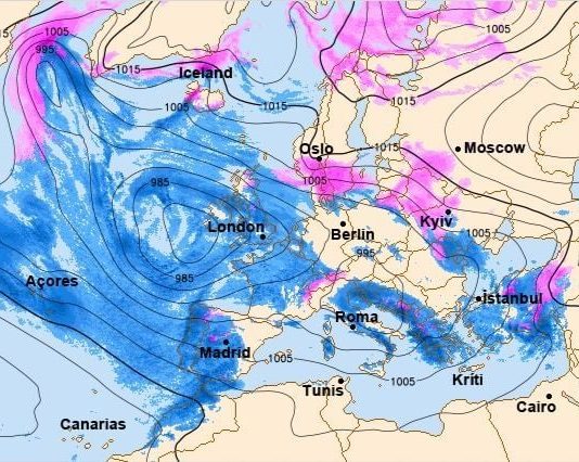 Морозы отступают: в Украину идут снегопады, сильный ветер и оттепель